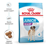Load image into Gallery viewer, Royal Canin Junior Giant dog food package on a white background
