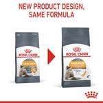 Load image into Gallery viewer, Two packages of Royal Canin Hair &amp; Skin care cat food with a red arrow and text on a white background.
