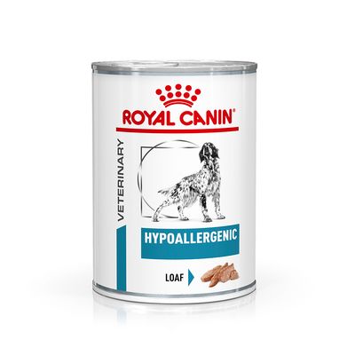Veterinary hypoallergenic loaf for dogs