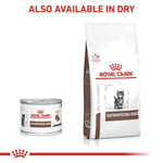 Load image into Gallery viewer, Royal Canin Gastrointestinal cat food can and bag on a white background
