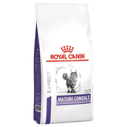 Royal Canin cat food bag on a white background