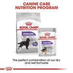 Load image into Gallery viewer, Royal Canin dog food packages for sterilised dogs on a white background
