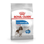Load image into Gallery viewer, Royal Canin Light Weight Care dog food package on a white background
