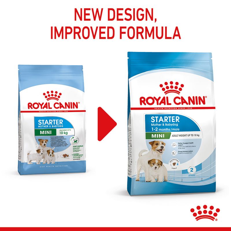 Puppy starter dry dog food