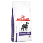 Load image into Gallery viewer, Royal Canin dog food package for neutered adult large dogs on a white background
