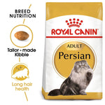 Load image into Gallery viewer, Royal Canin Persian cat food bag with text highlighting features on a white background
