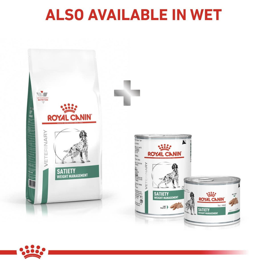 Royal Canin veterinary diet products for dogs on a white background