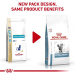 Load image into Gallery viewer, Two packages of Royal Canin Veterinary Diet Hypoallergenic on a white background with text about new packaging design.
