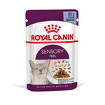 Load image into Gallery viewer, Royal Canin Sensory Feel cat food pouch on a white background
