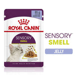 Load image into Gallery viewer, Royal Canin Sensory Smell jelly cat food pouch on a white background
