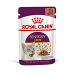 Load image into Gallery viewer, Royal Canin Sensory Taste cat food pouch on a white background
