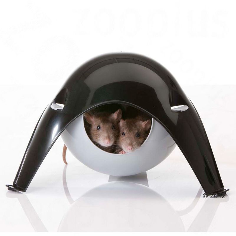 Sputnik den for cage use