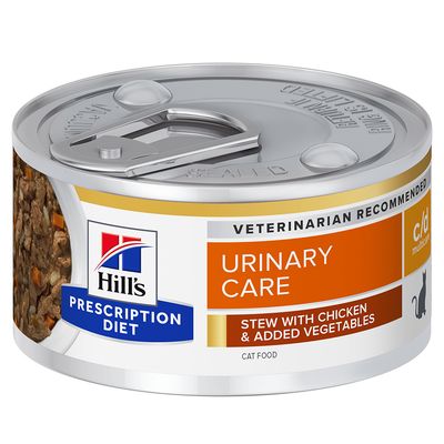 Opened Hill's c/d chicken stew