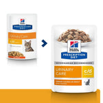 Load image into Gallery viewer, Two packages of Hill&#39;s Prescription Diet Urinary Care cat food on a white background
