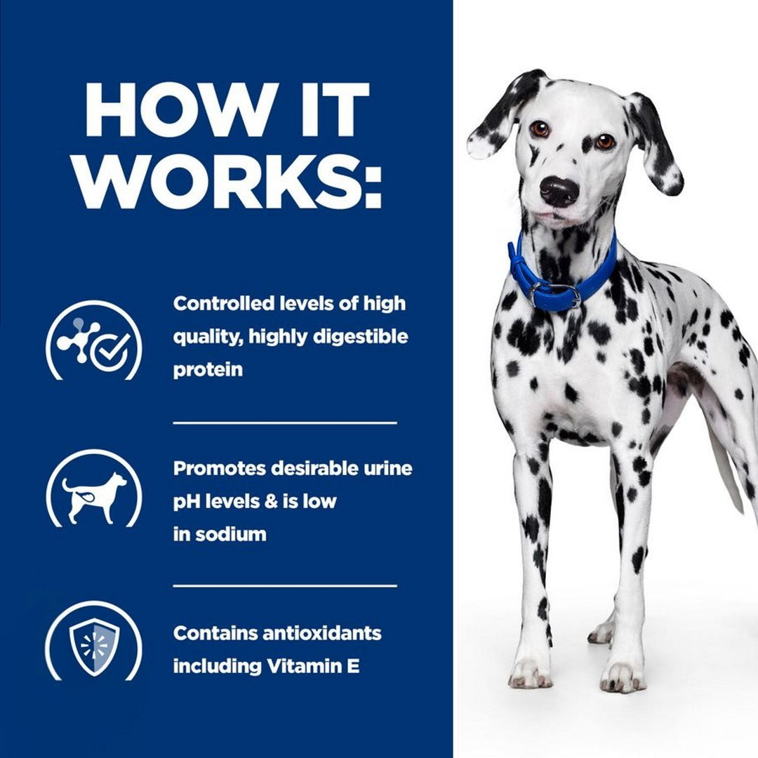 Bladder health dog tin