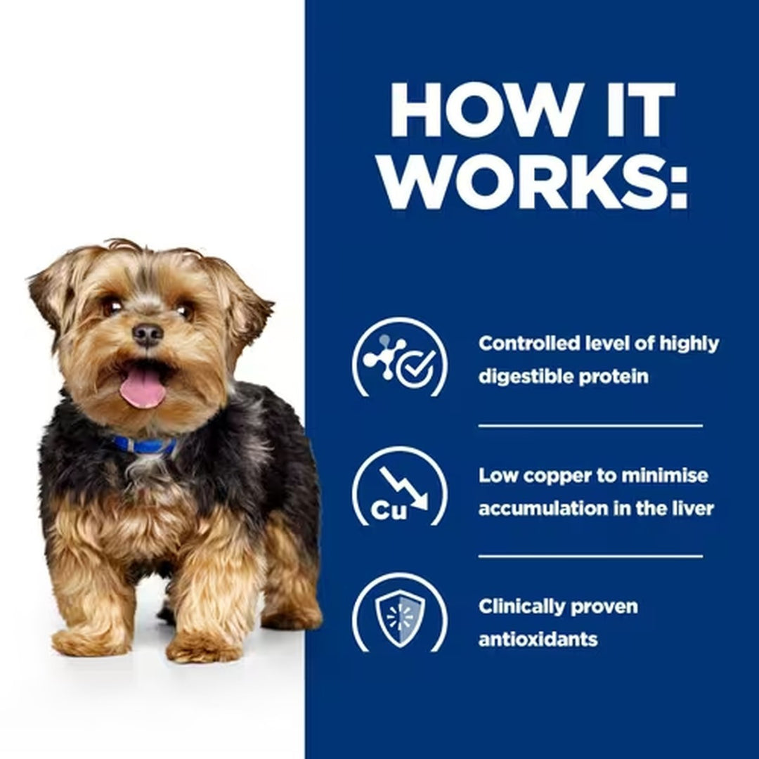 Canine liver support tin
