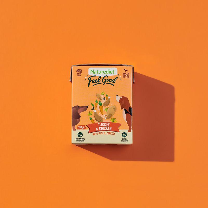 Wet dog food turkey and chicken