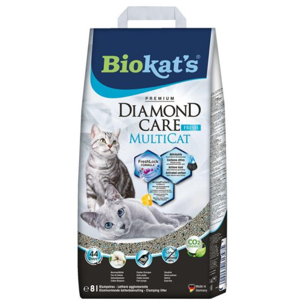 Biokat’s Diamond Care MultiCat Fresh Cat Litter-Alifant Food Supply