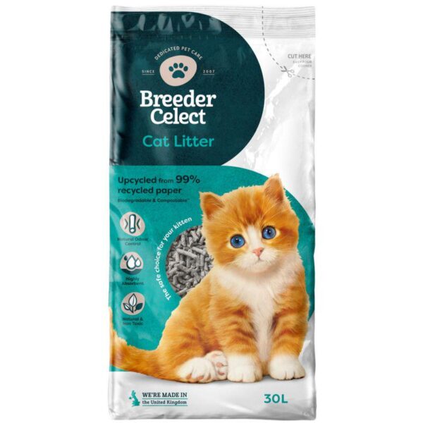Breeder Celect Paper Cat Litter-Alifant Food Supply