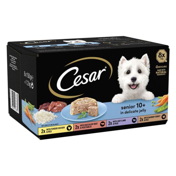 Cesar Senior 10+ Trays Mixed Pack-Alifant food Supply