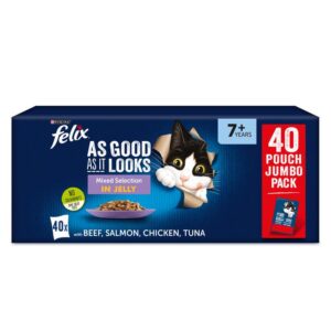 Felix Senior As Good As It Looks Saver Pack 40 x 100g