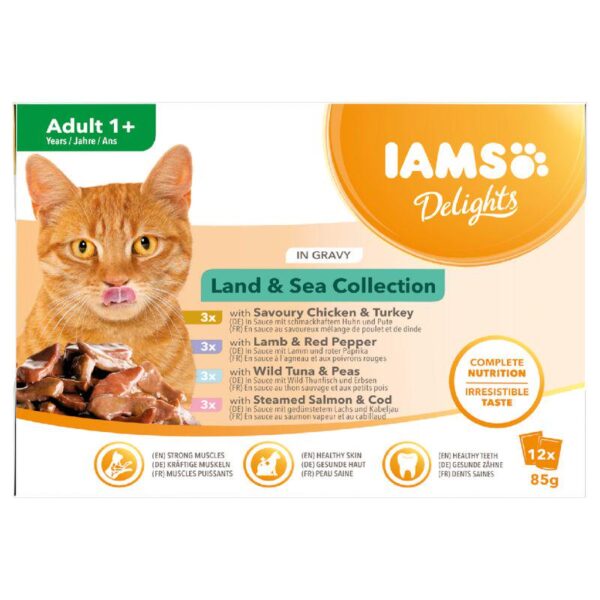 IAMS Delights Adult – Land & Sea Collection-Alifant supplier