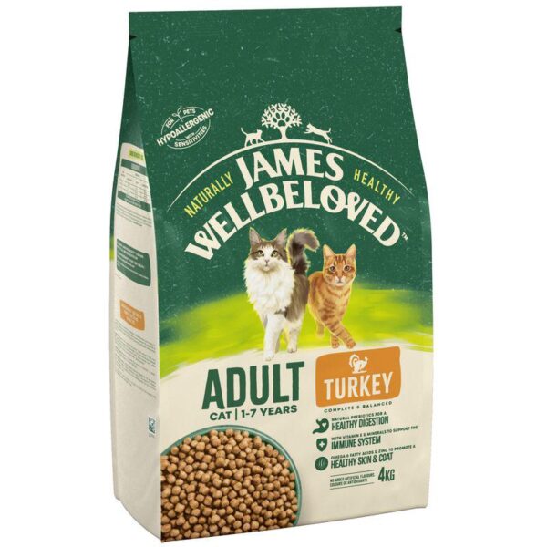 James Wellbeloved Adult Cat Hypoallergenic - Turkey-Alifant Food Supply
