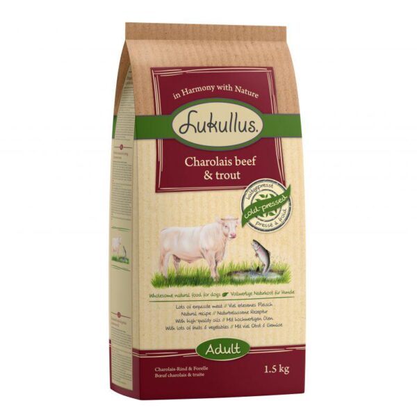 Lukullus Cold-Pressed Charolais Beef & Trout-Alifant Food Supplier
