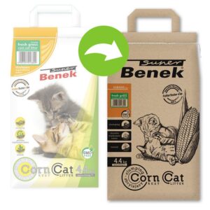 Super Benek Corn Cat Fresh Grass Clumping Litter-Alifant Food Supply