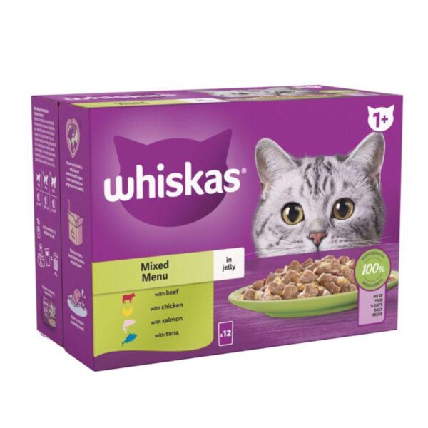 Whiskas 1+ Mixed Menu in Jelly-Alifant supplier