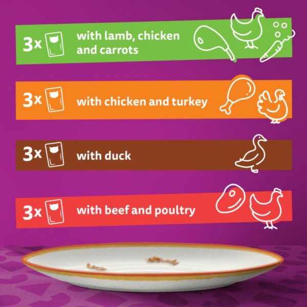 Whiskas 1+ Tasty Mix Country Collection in Gravy-Alifant Food Supplier