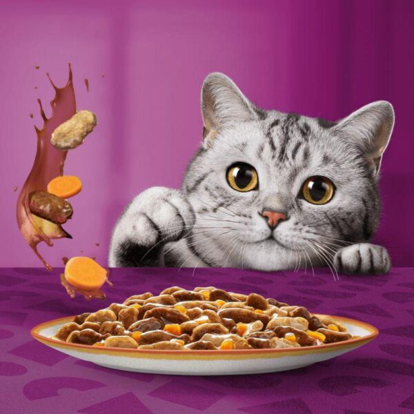 Whiskas 1+ Tasty Mix Country Collection in Gravy-Alifant Food Supplier