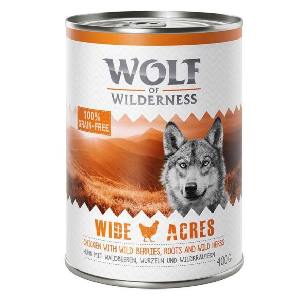 Wolf of Wilderness Adult Classic Saver Pack 24 x 400g-Alifant spplier