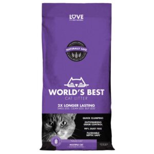 World’s Best Cat Litter Lavender-Alifant Food Supply