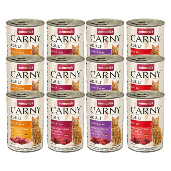 animonda Carny Adult Saver Pack 12 x 400g-Alifant Food Supplier