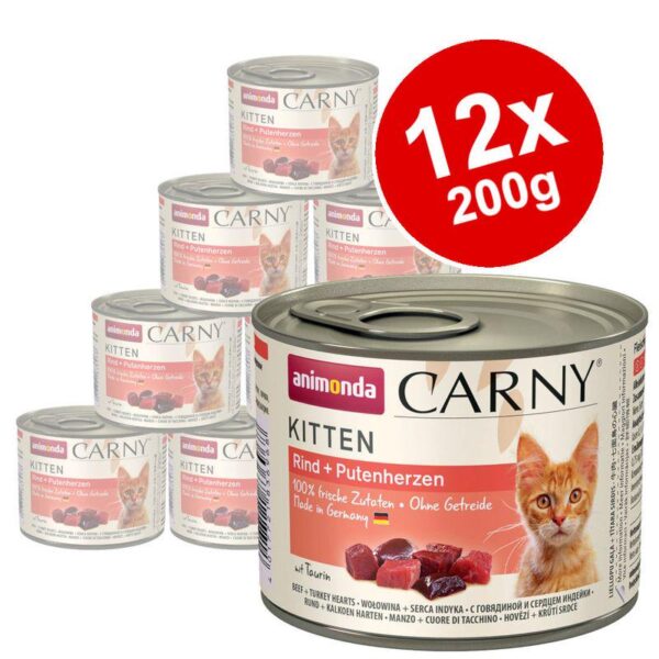 animonda Carny Kitten 12 x 200g-Alifant Food Supply