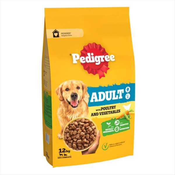 Pedigree Adult Dry Dog Food + 70x Daily Oral Care-Alifant Food Supplier