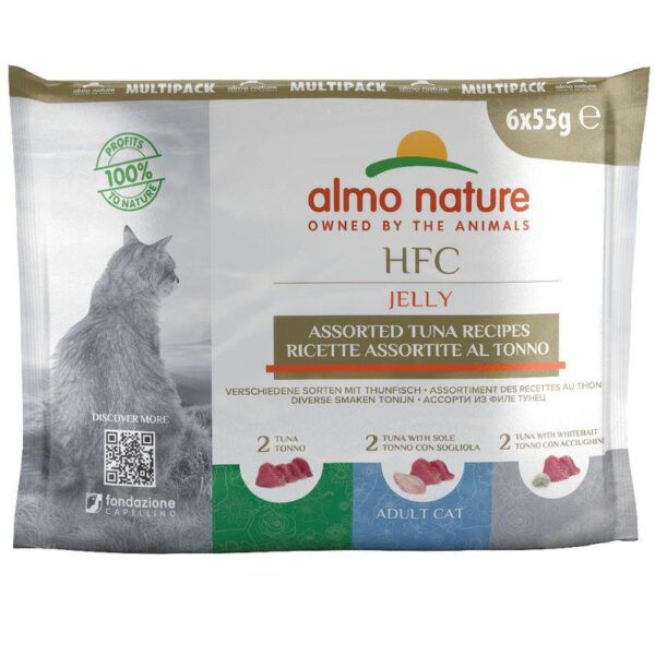 Almo Nature HFC Natural Pouches Saver Pack for Cats 24 x 55g-Alifant Food Supplier