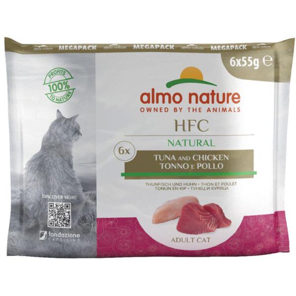 Almo Nature HFC Natural Pouches Saver Pack for Cats 24 x 55g-Alifant Food Supplier