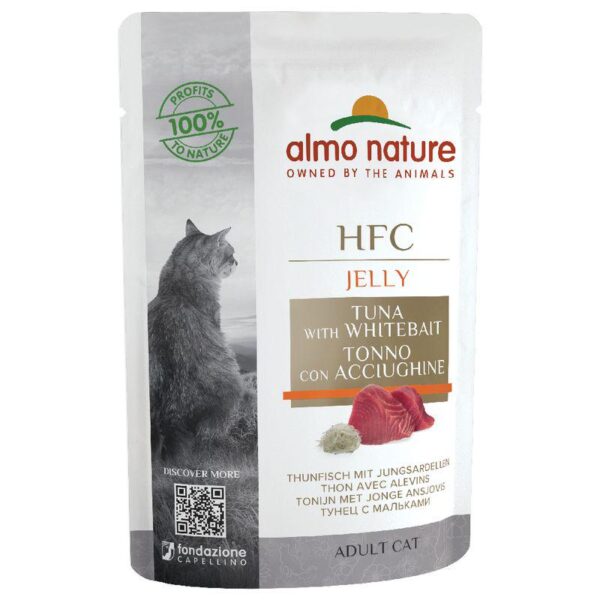 Almo Nature HFC Natural Pouches Saver Pack for Cats 24 x 55g-Alifant Food Supplier