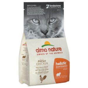 Almo Nature Holistic Chicken & Rice Kibble for Cats-Alifant Food Supply