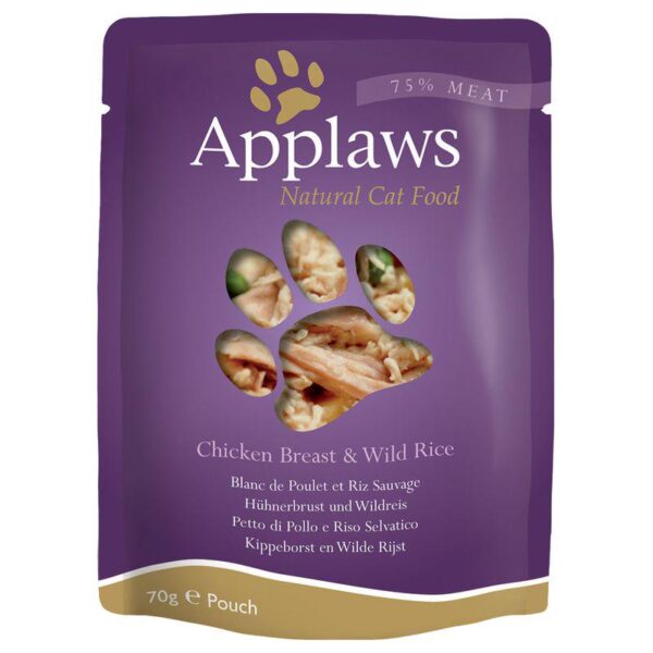 Applaws Adult Cat Pouches in Broth 12 x 70g-Alifant Food Supplier