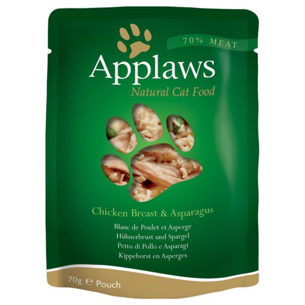 Applaws Adult Cat Pouches in Broth 12 x 70g-Alifant Food Supplier