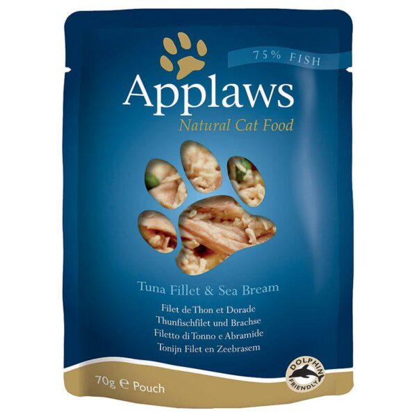 Applaws Adult Cat Pouches in Broth 12 x 70g-Alifant Food Supplier