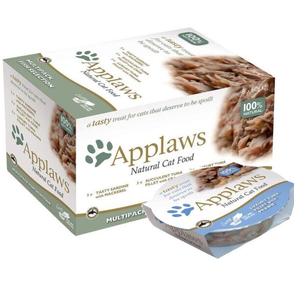 Applaws Adult Multipack Cat Pots 60g-Alifant Food Supplier