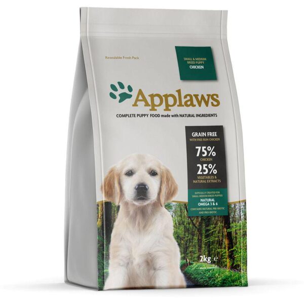 Applaws Puppy Small & Medium Breed - Chicken-Alifant Food Supply