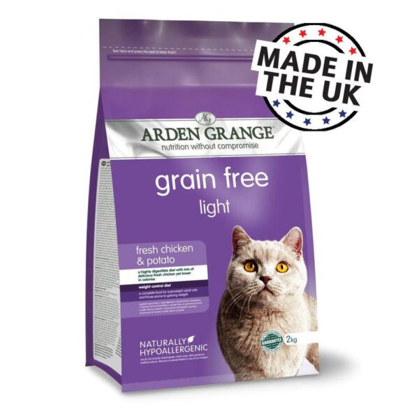 Arden Grange Light Chicken & Potato - Adult Cat-Alifant Food Supplier