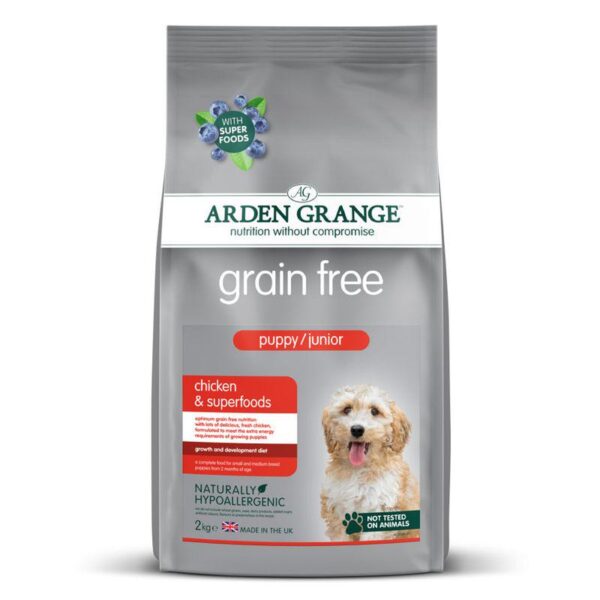 Arden Grange Puppy/Junior - Grain-Free Chicken & Superfoods-Alifant Food Supply