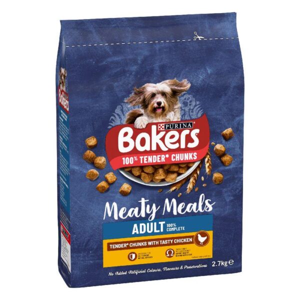 Bakers Adult Meaty Meals Tender Chunks with Tasty Chicken-Alifant Food Supply