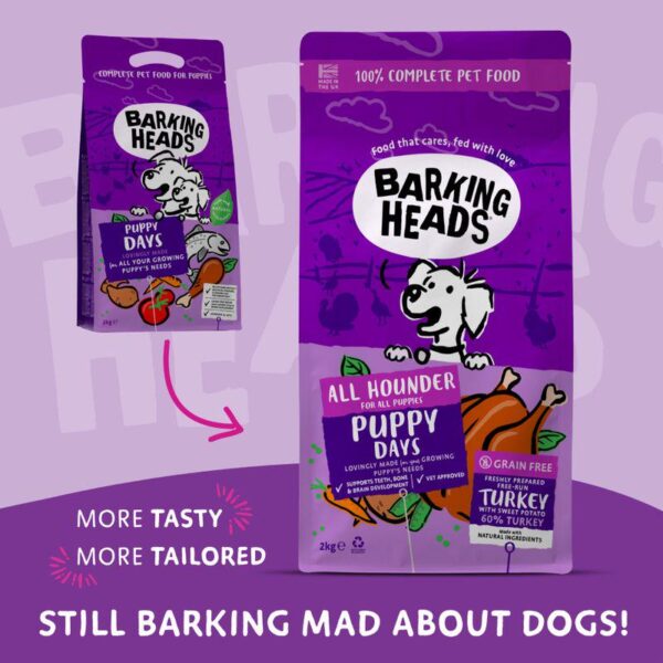 Barking Heads All Hounder Puppy Days Turkey-Alifant Food Supply